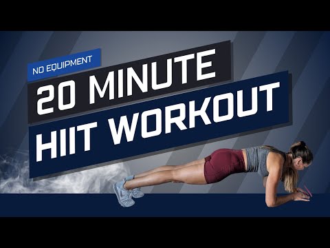 20 Minute Full Body HITT Workout-No Equipment, At Home, No Repeats