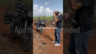 Fpv drone flight goes wrong 💀........#drone #landscape #dji #fpvdrone #fpvpilot #bikes #hondanation