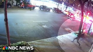 Surveillance cameras capture deadly police shootout in NYC