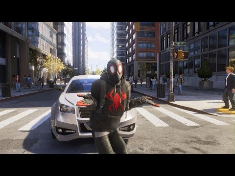 Playing Spiderman 2 until I master web swinging day 4/100