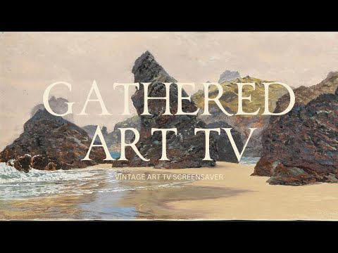 Kynance | Seaside Painting | 2 Hour Loop, Vintage Art for your TV, TV Art Screensaver