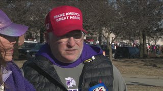 Iowans rate Trump's economy as he visited the metro