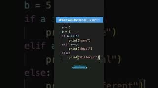 Test Your Python Knowledge!#shorts #short #viral #youtubeshorts #shortvideos