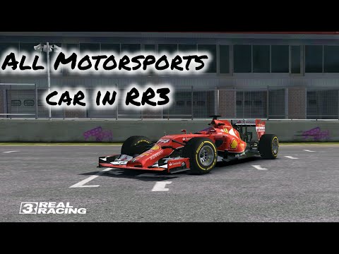 All Motorsports Car in Real Racing 03 | #rr3  | #realracing3