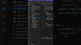 Day - 01 Getting started with tailwind css custom fonts #tailwinds #coding #programming