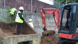 Site work begins
