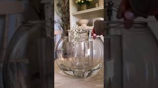 SIMPLE AND BEAUTIFUL DIY!  #easydiy #flowerarrangement #diyproject  #decoratingonabudget #ytshorts