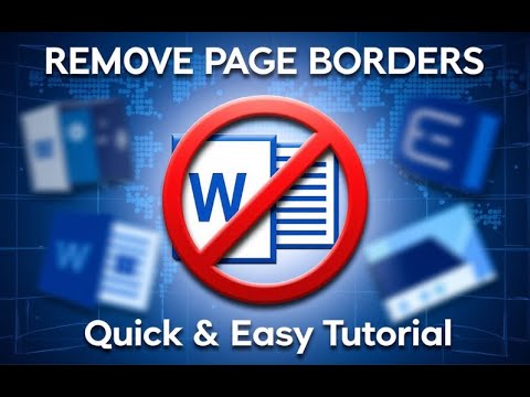 How to Remove a Page Border in Microsoft Word (Quick & Easy)