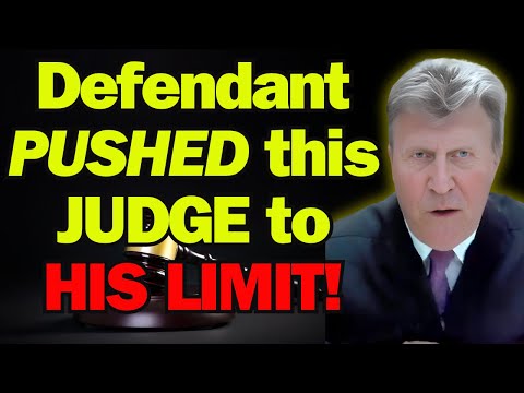 Judge Reacts to the MOST Defiant Moment in Court