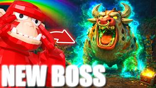 The NEW COW TITAN BOSS BATTLE In UG VR is INSANE…