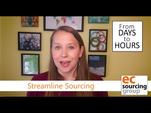 Streamline Sourcing from Days to Hours
