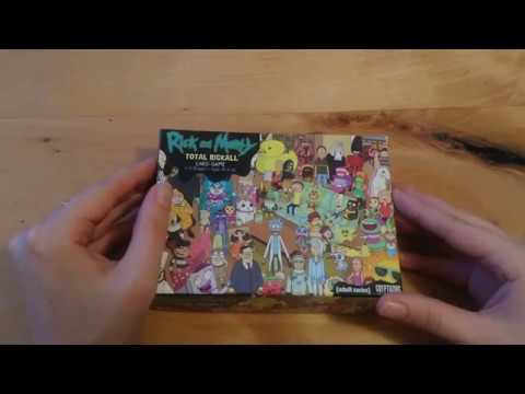 ASMR Board Games: Totall Rickall