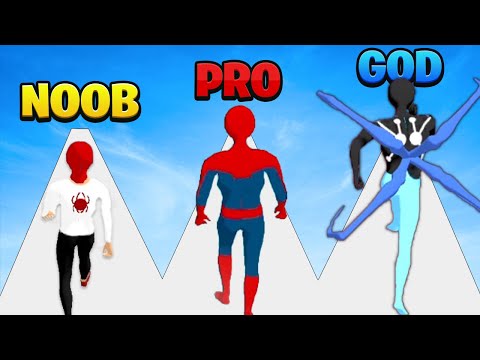 NOOB vs PRO vs GOD in Hero Challenge
