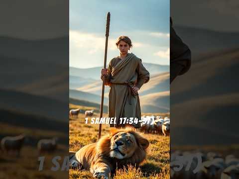 The Fearless Shepherd – Trusting God in Every Battle  #biblestories #bibledevotion