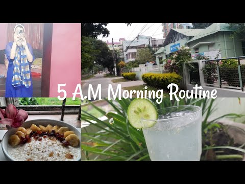 5 A.M MORNING ROUTINE (2023)🇧🇩 || Calm & Productive Morning,Prayer, Breakfast, Alovera Toner,Study 🌼