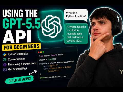 Use the GPT-5.5 API for Text Generation, Conversations & Reasoning: Python Tutorial 