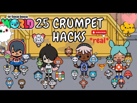HOW TO HACK THIS? TOP 10 NEW Secrets and Hacks - Toca Boca World Collection