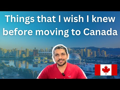 Things I wish I knew before moving to Canada (in 2023)