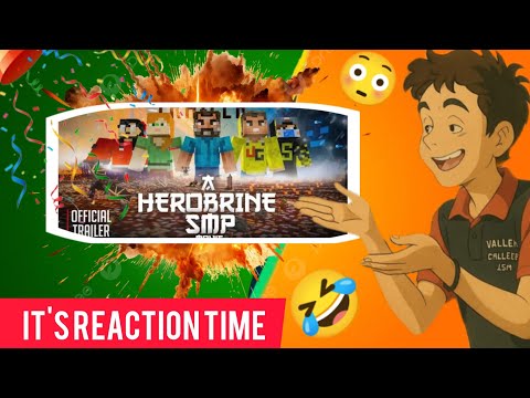 Herobrine smp movie || 😮😮 It's reaction time @TechnoGamerzOfficial