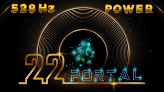 Portal 22 528 Hz Pleiadian Music- Galactic Solfeggio Meditation Music -Lightcode Activation
