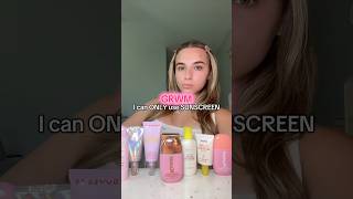 it’s def super glowy… #grwm #grwms #grwmvideo #sunscreen