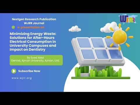 Minimizing Energy Waste Solutions for After Hours Electrical Consumption in University Campuses