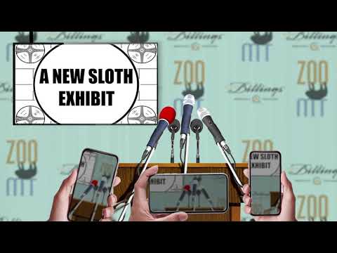 Sloth Exhibit Open Now!