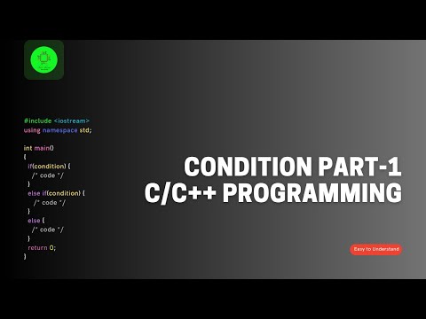 C programming || if-else conditions part-1