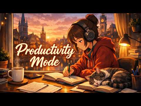 Anime Study Room Lofi  | 1 Hour Chill Beats for Work & Focus -Vol. 19