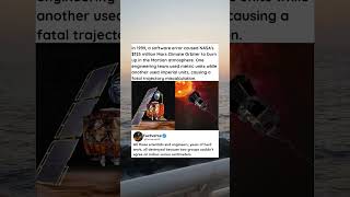 In 1999, a software error caused NASA's $125 million Mars Climate Orbiter to burn up in the Martian