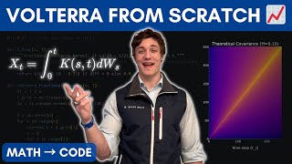 Quant Derives Volterra Process Discretization and Simulation in Python