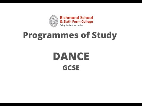 Dance GCSE Subject Video
