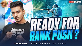 READY FOR RANK PUSH ? | RUSH GAMEPLAY ONLY | BGMI LIVE | UZU GAMER