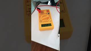 resistance value finding by colour coding and verify multimeter #electricalengineering #shortvideos