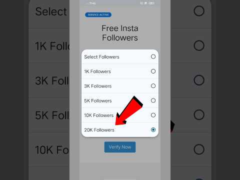 20k free FOLLOWERS | Instagram par followers kaise badhaye 2025 #instagramfollowers #instagram