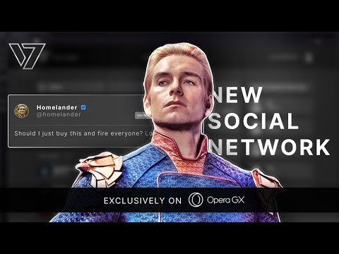Meet V from Vought, super-powered by Opera GX