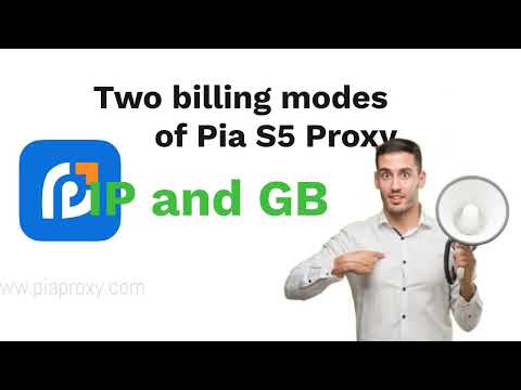 PIA's two modes of purchasing proxy IPs - traffic and IP