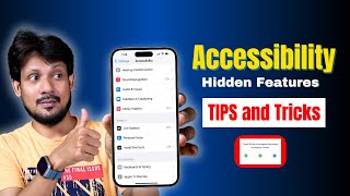 iPhone Accessibility Features & Tips and Tricks in Hindi 🥳 iOS 18  Accessibility New Features
