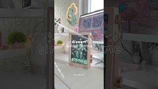 The CUTEST TECH I Own 🩰 Pixel Art + Cozy Desk= PERFECTION🧸✨@Divoominternational  #divoomtimesframe