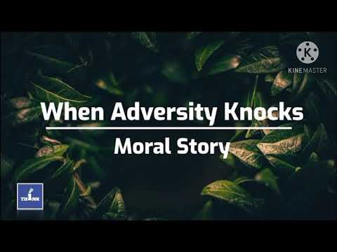 When adversity knocks