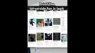 Proof that serverside.fun works #roblox #hacker #scripts #shorts