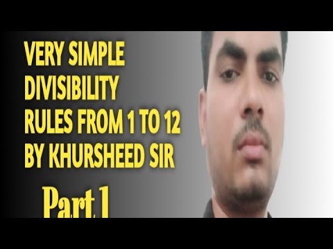 ᗪIIᐯISIᗷIᒪITY ᖇᑌᒪE ᖴᖇOᗰ 1TO12
