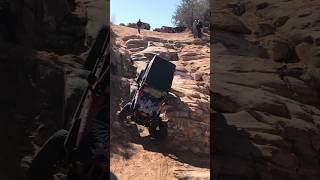 Jeep Takes on "High Dive" – Behind the Rocks Trail | Moab Easter Jeep Safari  #4lowphoto