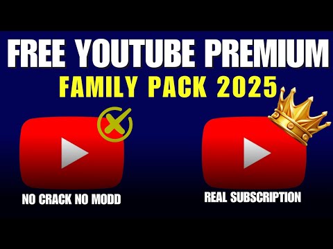 How to Get YouTube Premium Family Pack for FREE | 2025 Working Trick