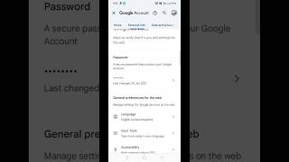 gmail account password change kaise kare|password change gmail account #short #shotrs #manojdey