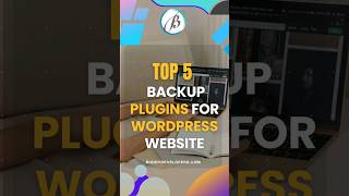 Top 5 backup plug﻿ins for WordPresswebsite #wordpress #wordpresstutorial #website