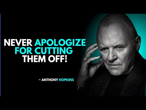 Choosing Peace: The Courage to Cut Ties with Toxic Relationships | Anthony Hopkins Speech