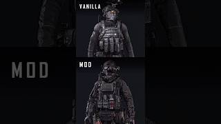 Konni in Ghost recon breakpoint Vanilla vs Mod