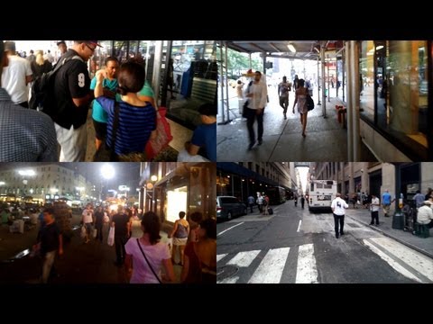 Commuting To Times Square - 1 Week Through Glass