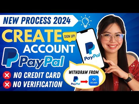 HOW TO CREATE PAYPAL ACCOUNT WITHOUT CREDIT CARD OR BANK CARD 2024 | NO VERIFICATION | EASY PROCESS
